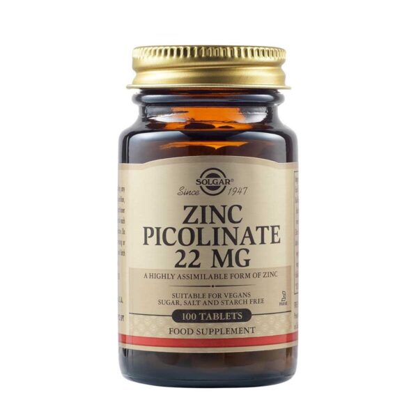 solgar-zinc-picolinate-22mg-100-tabs-mamaspharmacy