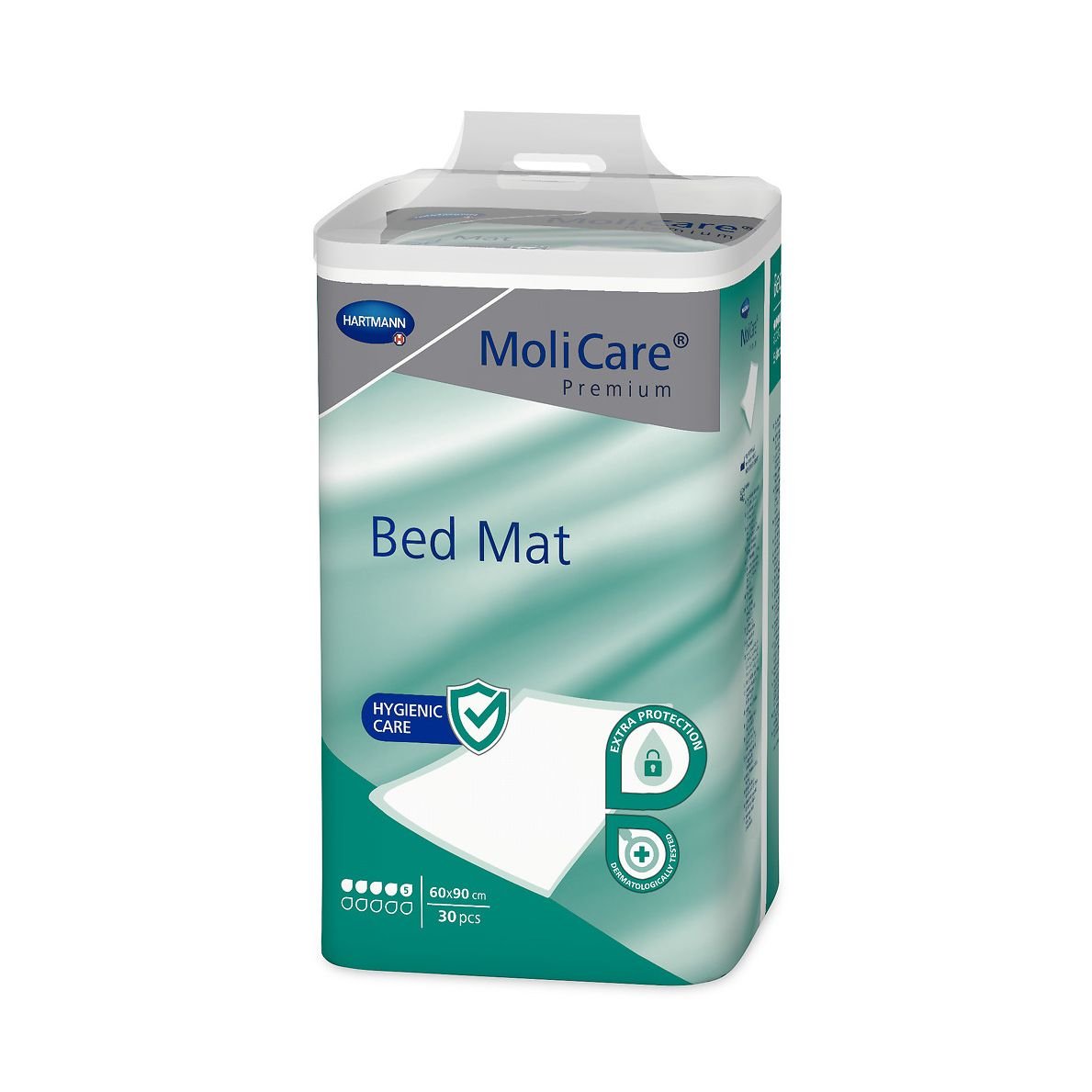 MoliCare® Premium - Bed Mat Υποσέντονο μίας Χρήσης 5 σταγόνες (60x90εκ) 30τμχ - Mamaspharmacy (1) molicare-premium-bed-mat-%cf%85%cf%80%ce%bf%cf%83%ce%ad%ce%bd%cf%84%ce%bf%ce%bd%ce%bf-%ce%bc%ce%af%ce%b1%cf%82-%cf%87%cf%81%ce%ae%cf%83%ce%b7%cf%82-5-%cf%83%cf%84%ce%b1%ce%b3%cf%8c%ce%bd%ce%b5