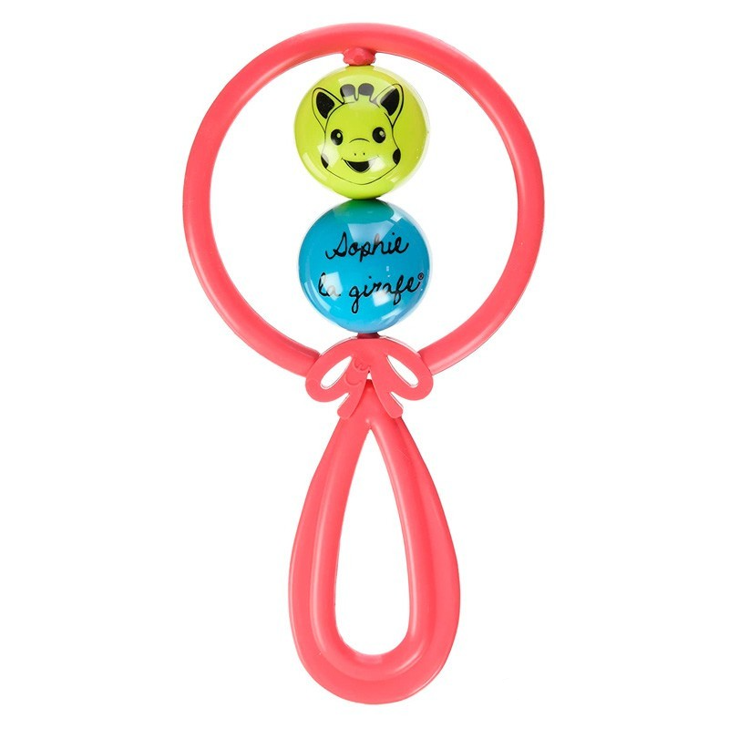 Sophie La Girafe - Κουδουνίστρα με δύο μπάλες 3m+2